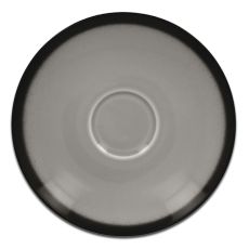 Блюдце круглое серое D 15 см, Lea, Rak Porcelain