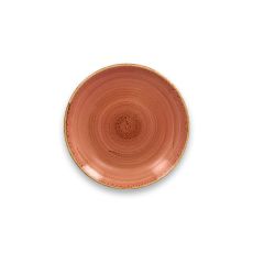 Тарелка "Coupe" круглая плоская D 15 см, Coral TWIRL, Rak Porcelain