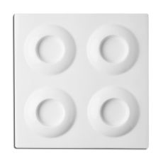 Тарелка Curry квадратная 30x30 см, AllSpice, Rak Porcelain