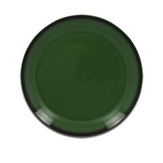Тарелка круглая плоская зеленая D 24 см, Lea, Rak Porcelain