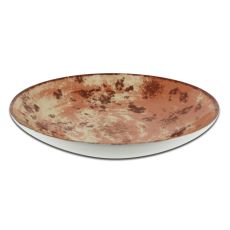 Тарелка Coupe круглая глубокая коричневая D 26 см, Peppery, Rak Porcelain