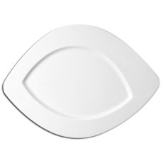 Тарелка Vanilla овальная плоская 35x26 см, AllSpice, Rak Porcelain