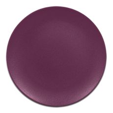 Тарелка круглая плоская фиолетовая D 24 см, NeoFusion Mellow, Rak Porcelain