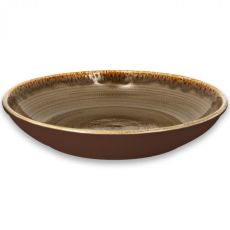 Тарелка "Coupe" круглая глубокая D 36 см, 3,6 л, Alga TWIRL, Rak Porcelain