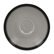 Блюдце круглое серое D 13 см, Lea, Rak Porcelain