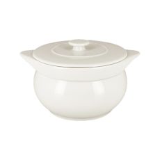 Круглая супница с крышкой  450 мл, Chefs Fusion Sand, Rak Porcelain