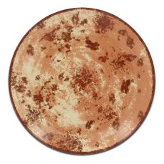 Тарелка круглая коричневая D 21 см, Peppery, Rak Porcelain