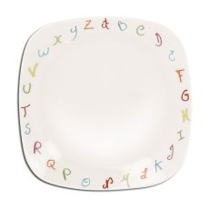 Тарелка квадратная плоская 21x21 см, Skola, Rak Porcelain