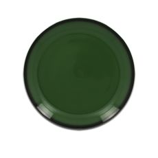 Тарелка круглая плоская зеленая D 18 см, Lea, Rak Porcelain