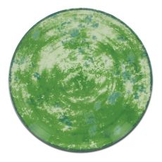 Тарелка круглая зеленая D 21 см, Peppery, Rak Porcelain