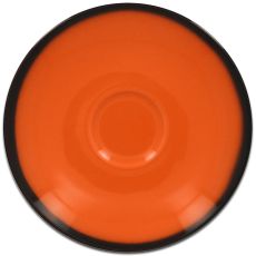 Блюдце круглое оранжевое D 17 см, Lea, Rak Porcelain