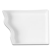 Тарелка прямоугольная 27x20 см, Buffet, Rak Porcelain