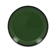 Тарелка круглая плоская зеленая D 21 см, Lea, Rak Porcelain