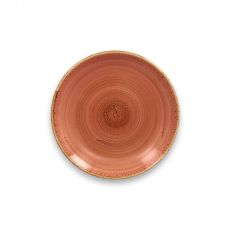 Тарелка "Coupe" круглая плоская D 18 см, Coral TWIRL, Rak Porcelain