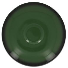 Блюдце круглое зеленое D 17 см, Lea, Rak Porcelain