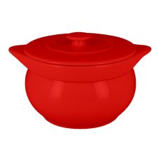 Круглая супница с крышкой 1,15 л, Chefs Fusion Ember, Rak Porcelain