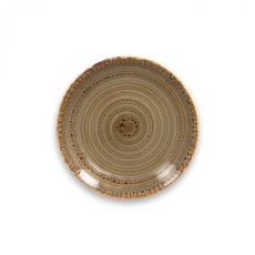 Тарелка "Coupe" круглая плоская D 18 см, Alga TWIRL, Rak Porcelain