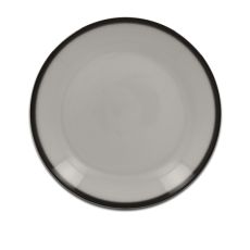 Тарелка круглая плоская серая D 24 см, Lea, Rak Porcelain