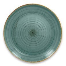 Тарелка "Coupe" круглая плоская D 28 см, Lagoon TWIRL, Rak Porcelain