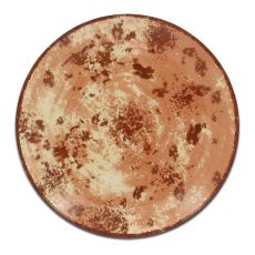 Тарелка круглая коричневая D 18 см, Peppery, Rak Porcelain