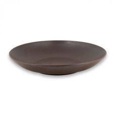 Тарелка "Coupe" круглая глубокая D 23 см, Cocoa GENESIS, Rak Porcelain