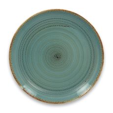 Тарелка "Coupe" круглая плоская D 27 см, Lagoon TWIRL, Rak Porcelain