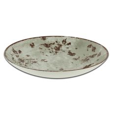 Тарелка Coupe круглая глубокая серая D 26 см, Peppery, Rak Porcelain