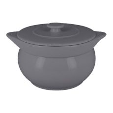 Круглая супница с крышкой 1,15 л, Chefs Fusion Stone, Rak Porcelain