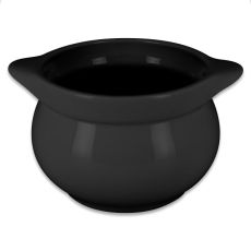 Емкость для запекания без крышки черная D 15 см, 1.15 л, Chefs Fusion Volcano, Rak Porcelain