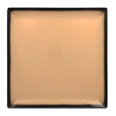 Тарелка квадратная плоская бежевая 30x30 см, Lea, Rak Porcelain