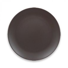 Тарелка "Coupe" круглая плоская D 21 см, Cocoa GENESIS, Rak Porcelain