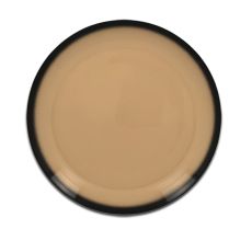 Тарелка круглая плоская бежевая D 21 см, Lea, Rak Porcelain