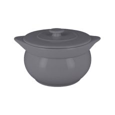 Круглая супница с крышкой 450 мл, Chefs Fusion Stone, Rak Porcelain