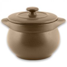 Круглая супница с крышкой D 10,6 см, H 7,5 см, 450 мл, Crust GENESIS, Rak Porcelain