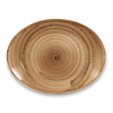 Тарелка овальная 32x23 см, Shell TWIRL, Rak Porcelain