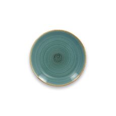 Тарелка "Coupe" круглая плоская D 15 см, Lagoon TWIRL, Rak Porcelain