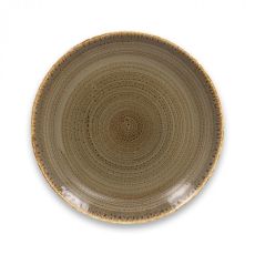 Тарелка "Coupe" круглая плоская D 24 см, Alga TWIRL, Rak Porcelain