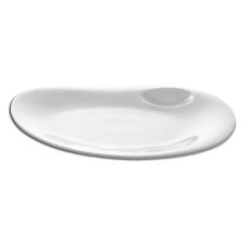 Тарелка Coupe овальная с 2 зонами 27x22,5 см, Nabur, Rak Porcelain