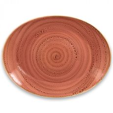 Тарелка овальная 36x27 см, Coral TWIRL, Rak Porcelain