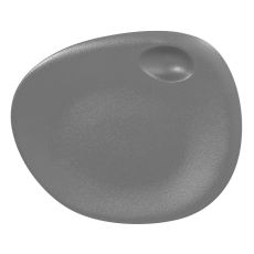 Тарелка Coupe овальная с 2 зонами 31x26,5 см, NeoFusion Stone, Rak Porcelain