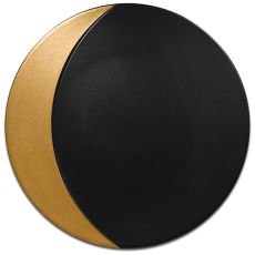 Тарелка круглая плоская с золотым бортом D 31 см, Metalfusion, Rak Porcelain