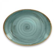 Блюдо овальное 32x23 см, Lagoon TWIRL, Rak Porcelain