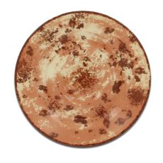 Блюдце круглое коричневое D 13 см, Peppery, Rak Porcelain