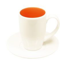 Кружка оранжевая 260 мл, Samba, Rak Porcelain