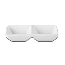 Емкость прямоугольная 2 секционная  14,5x7 см, Minimax, Rak Porcelain