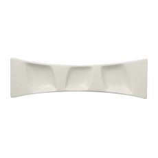 Тарелка прямоугольная 3 секционная 32x9,4 см, NeoFusion Sand, Rak Porcelain