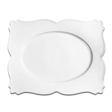 Тарелка прямоугольная 42x32,5 см, White Gold, Rak Porcelain
