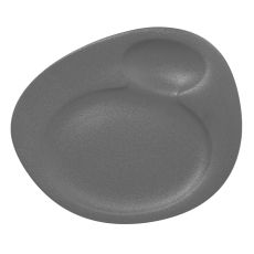 Тарелка для подачи с 2 зонами 32x26,5 см, NeoFusion Stone, Rak Porcelain