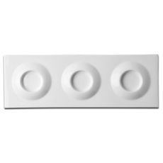 Тарелка Paprika прямоугольная плоская 37x12,5 см, AllSpice, Rak Porcelain