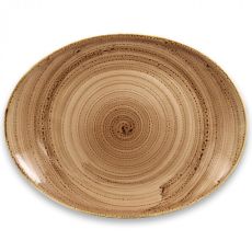 Тарелка овальная 36x27 см, Shell TWIRL, Rak Porcelain
